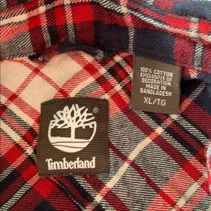 Timberland flannel button up